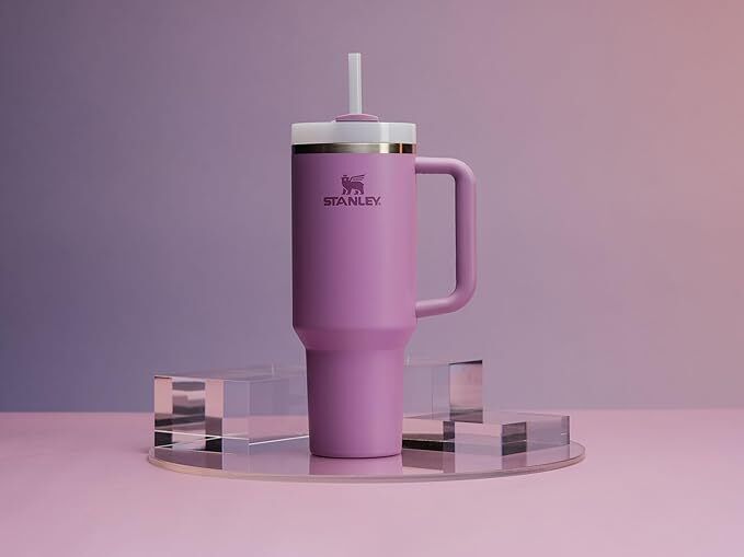 Stanley Cup Quencher H2.0 Flowstate Tumbler 1.18L 40oz Stainless Thermos Lilac - AllSportsWearUSA